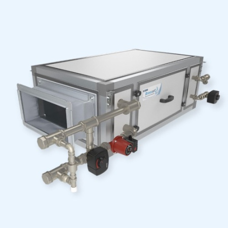 2000 Humi Aqua P Breezart Канальный увлажнитель воздуха с водяным нагревателем